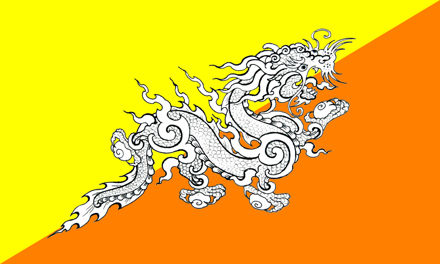 Bhutan flag